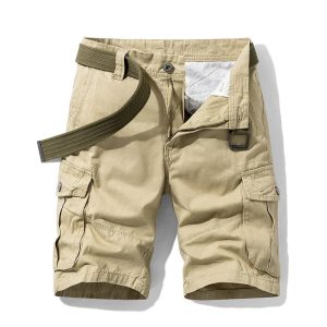 Short Cargo Homme Couleur Sable