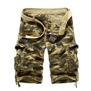 Short Cargo Homme Militaire