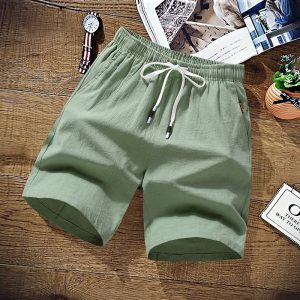 Short Cargo Lin Homme