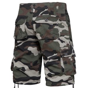 Short Cargo Camouflage Homme