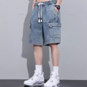 Short Cargo Jeans Homme
